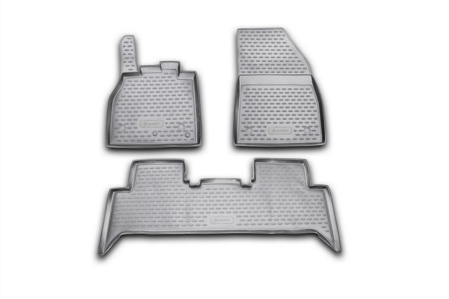 Renault Scenic/Grand 2009–2016 Rubberen vloermatten voor het interieur (3 stuks, Novline) Image