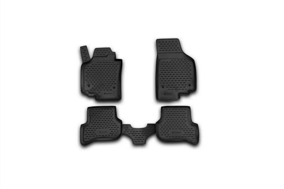 Seat Altea 2004–2015 Rubberen vloermatten voor het interieur (4 stuks, Novline) SW 2005-2009 Image