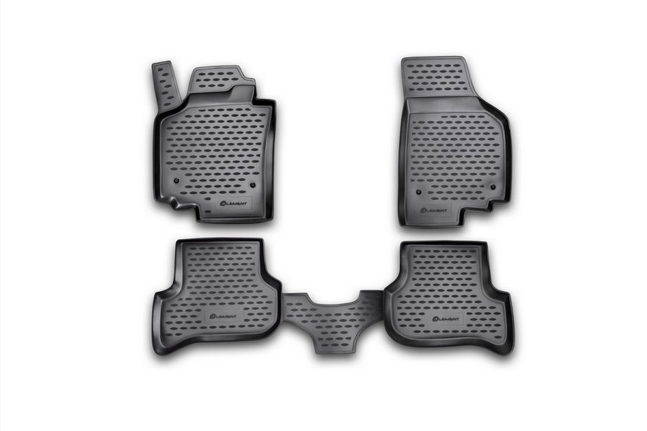 Seat Altea 2004–2015 Rubberen automattenset (4-delig, Novline) Freetrack 2007-2009 Image
