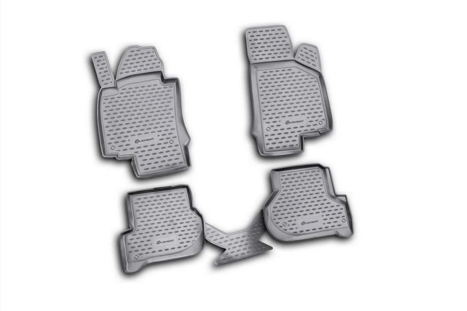 Skoda Octavia II A5 2006–2010 Rubberen automatten (4 stuks, Novline) 2004-2013 Foto 1