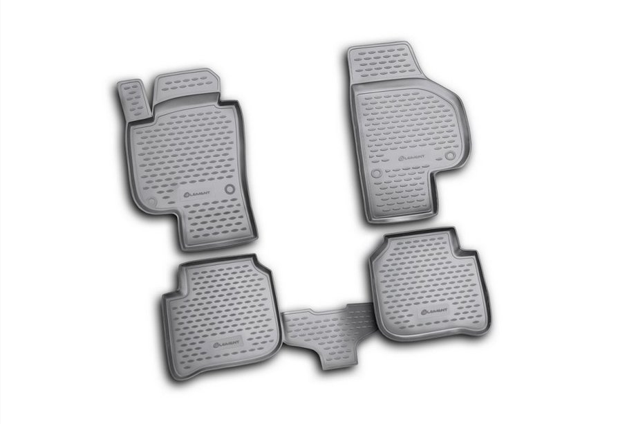 Skoda Superb 2009–2015 Rubberen vloermattenset voor interieur (4 stuks, Novline) Image