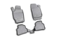 Skoda Fabia 2007–2014 Rubberen vloermattenset voor interieur (4 stuks, Novline) foto 1