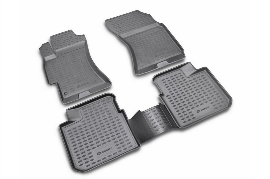 Subaru Outback 2005–2009 Rubberen vloermattenset voor interieur (4 stuks, Novline) Image
