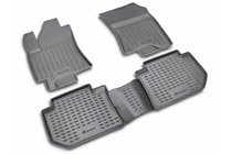 Subaru Tribeca 2005–2014 (2005↗) Rubberen automatten voor het interieur (4 stuks, Novline) foto 1
