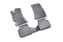 Subaru Impreza 2007–2011 Rubberen vloermattenset voor interieur (4 stuks, Novline) foto 1