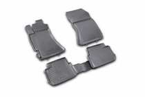 Subaru Forester 2008–2013 Rubberen vloermattenset voor interieur (4 stuks, Novline) foto 1