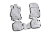 Subaru Outback 2009–2014 Rubberen vloermattenset voor interieur (4 stuks, Novline) foto 1