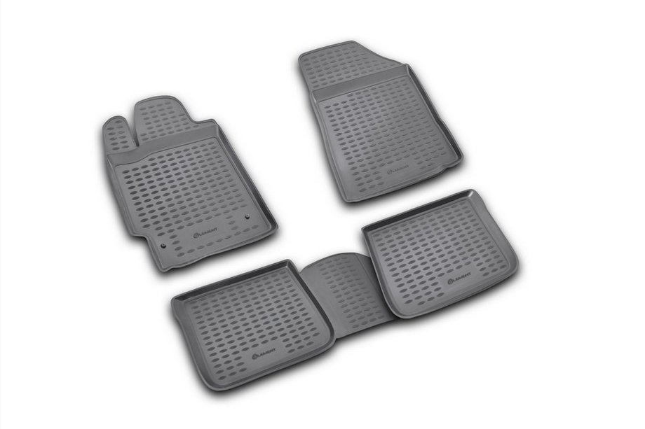 Toyota Camry 2006–2011 Rubberen vloermattenset voor interieur (4 stuks, Novline) Image