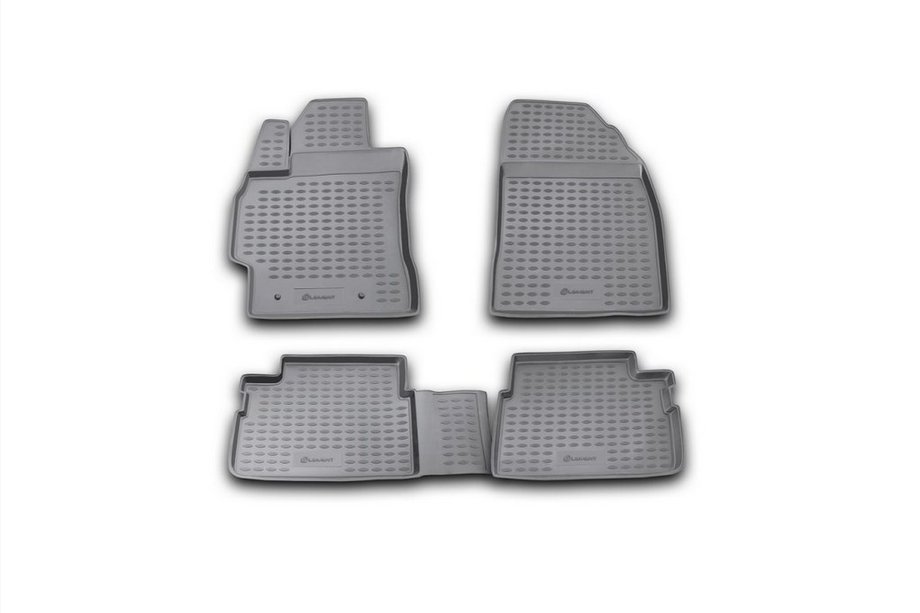 Toyota Corolla 2007–2013 Rubberen vloermattenset voor interieur (4 stuks, Novline) Image
