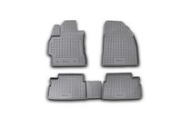 Toyota Corolla 2007–2013 Rubberen vloermattenset voor interieur (4 stuks, Novline) foto 1