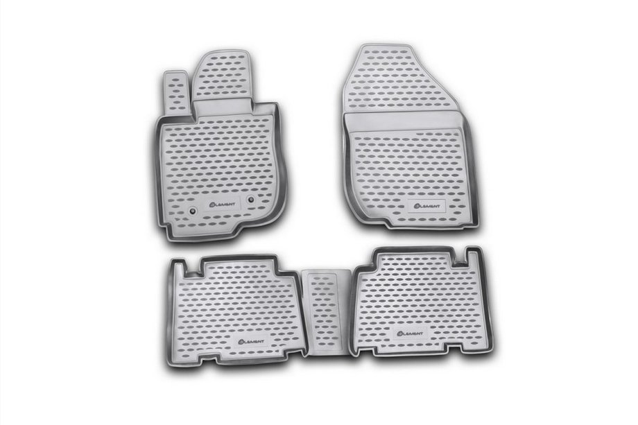 Toyota Rav 4 2006–2013 (2006↗) Rubberen automatten (4 stuks, Novline) Long Image