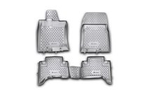 Toyota FJ Cruiser 2006–2022 Rubberen vloermattenset voor interieur (4 stuks, Novline) foto 1