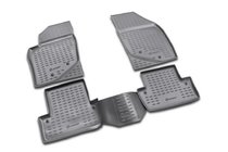 Volvo S60 2000–2009 Rubberen vloermattenset voor interieur (4 stuks, Novline) foto 1