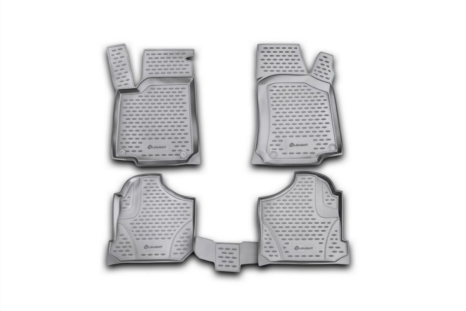 Volkswagen Golf 4 1997–2006 Rubberen vloermattenset voor interieur (4 stuks, Novline) Image