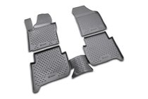 Volkswagen Touran 2010–2015 Rubberen automatten voor interieur (4 stuks, Novline) 5 zitplaatsen foto 1