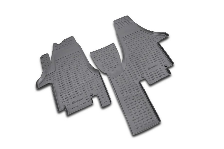 Volkswagen T5 Multivan 2003–2010 Rubberen interieurmatten (2 stuks, Novline) Image