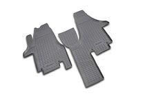 Volkswagen T5 Multivan 2003–2010 Rubberen interieurmatten (2 stuks, Novline) foto 1