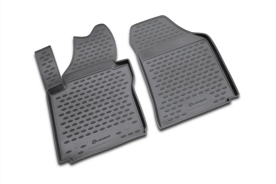 Volkswagen Caddy 2010–2015 Rubberen interieurmatten (2 stuks, Novline) Foto 1