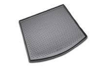 Volkswagen Touran 2003–2010 Rubberen kofferbakmat (2-delig) (Novline) (7 zitplaatsen) foto 1