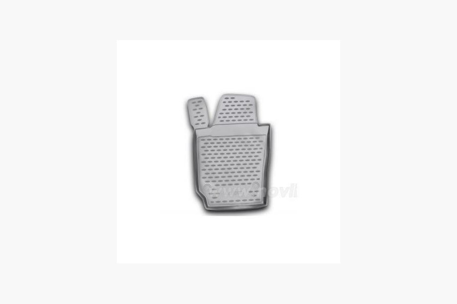 Volkswagen Polo 2010–2017 Rubberen vloermat (voor links) voor het interieur (Novline) HB Image