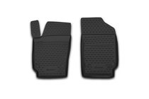 Volkswagen Polo 2010–2017 Rubberen vloermatten voor het interieur, voor (2 st., Novline) SD foto 1