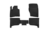 Volkswagen Touareg 2010–2018 Rubberen mattenset voor het interieur (4 stuks, Novline) Terrain Tech foto 1