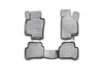Volkswagen Passat B7 2012–2015 Rubberen vloermattenset voor interieur (4 stuks, Novline) foto 1