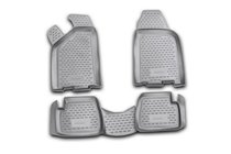 VAZ 2110-21115 1995–2015 (2114) Rubberen vloermatten voor het interieur (4 stuks, Novline) foto 1