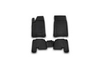 SsangYong Action 2005–2018 (2006↗) Rubberen vloermatten voor het interieur (4 stuks, Novline) foto 1