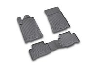 SsangYong Rexton I 2001–2017 Rubberen vloermatten voor het interieur (4 stuks, Novline) Variant 2 foto 1