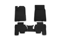 SsangYong Kyron 2005–2014 Rubberen vloermattenset voor interieur (4 stuks, Novline) foto 1