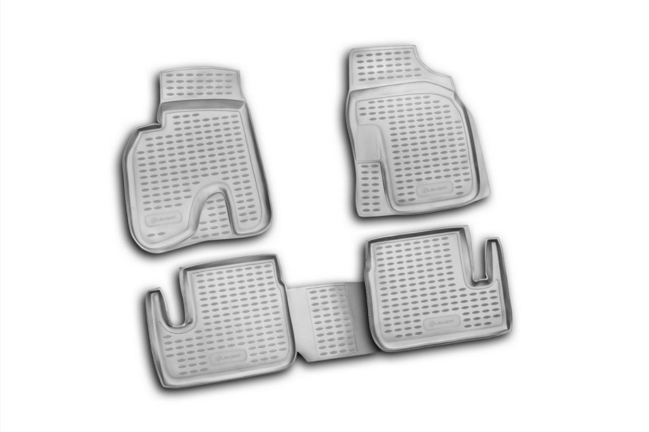 Chery Tiggo 1 2005–2016 Rubberen vloermattenset voor interieur (4 stuks, Novline) Image