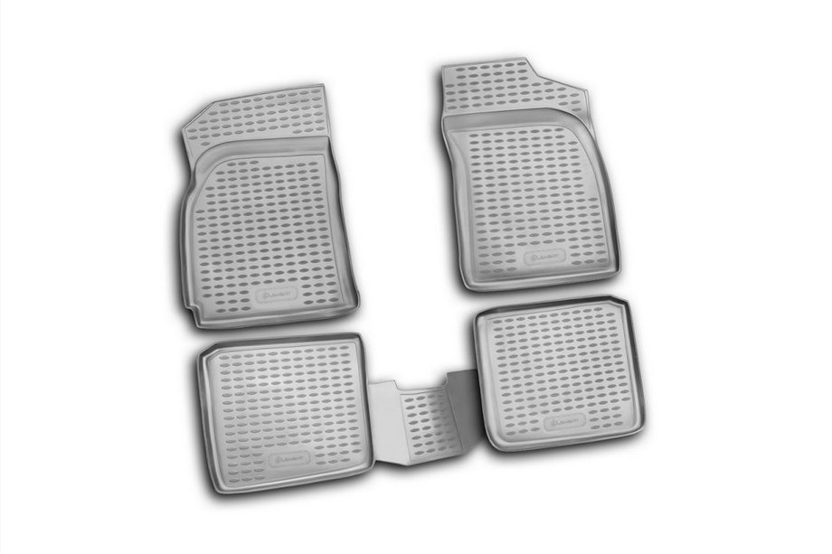 Chery Elara/Alia/Fora/A5 2006– Rubberen vloermattenset voor interieur (4 stuks, Novline) Image
