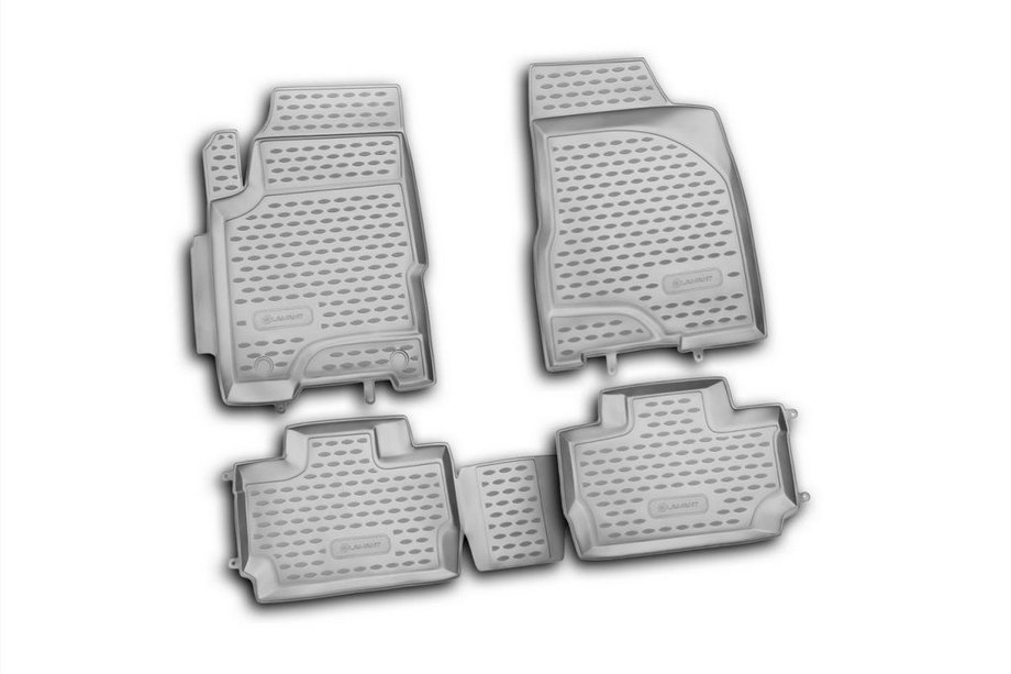 Chery A13 2008–2019 Rubberen vloermattenset voor interieur (4 stuks, Novline) Image