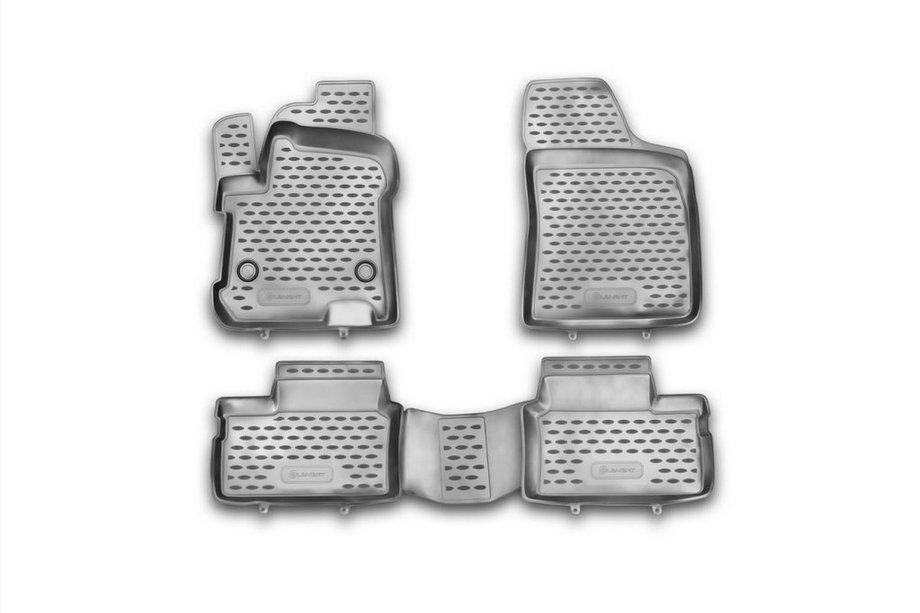 Chery Beat 2009–2015 Rubberen vloermattenset voor interieur (4 stuks, Novline) Image