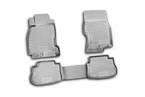 Infiniti FX 2003–2008 (FX35) Rubber vloermattenset voor interieur (4 stuks, Novline) foto 1