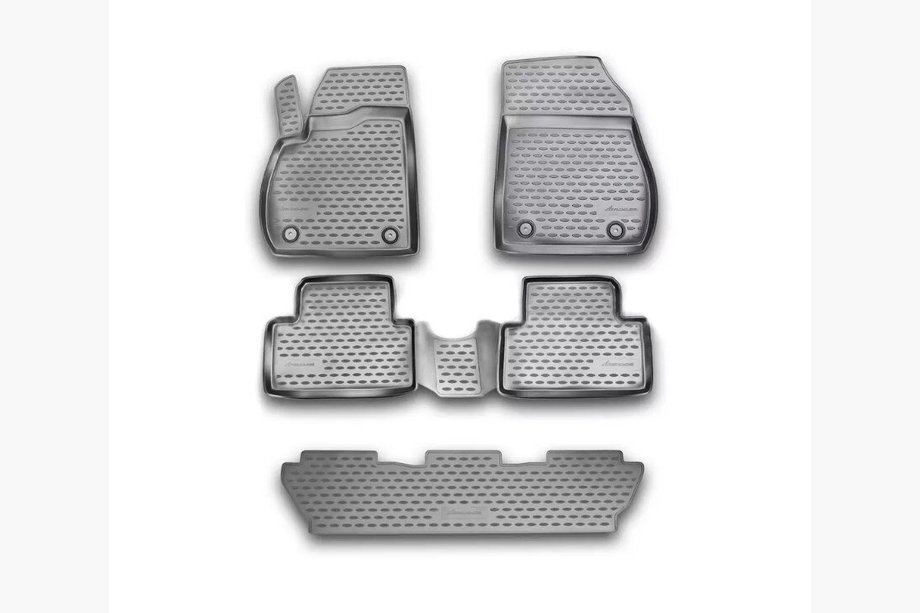 Opel Zafira C Tourer 2011–2019 Rubberen automatten voor het interieur (5 stuks, Novline) 5 zitplaatsen Image