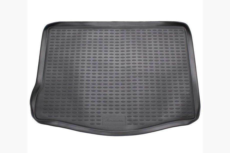 Ford Focus II 2005–2008 Rubberen kofferbakmat (Novline) HB (voor volwaardig reservewiel) Foto 1