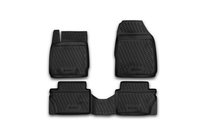 Ford Fiesta 2008–2017 Rubberen vloermattenset voor interieur (4 stuks, Novline) foto 1