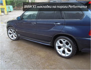 BMW X5 E53 1999–2006 Performance sideskirts (2 stuks, spuitklaar) foto 1