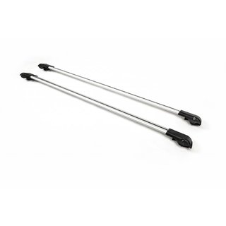 Afsluitbare Wingbar dakdragers voor dakrails (2 stuks) Seat Alhambra 1996–2010 foto 1