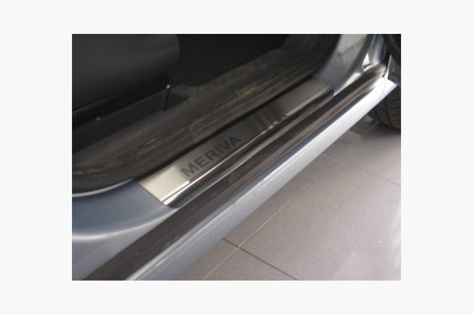 Opel Meriva 2010–2017 Nathanika premium instaplijsten (4 stuks, RVS) Image