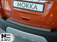 Opel Mokka 2012–2021 RVS achterbumperbeschermer Nataniko (2012-2016) foto 1