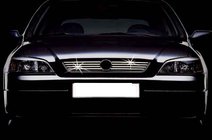 Opel Astra G Classic 1998–2012 Grille sierlijsten (8-delig, RVS) foto 1