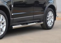 Opel Antara 2006–2017 Sidebars (2 stuks, RVS) foto 2