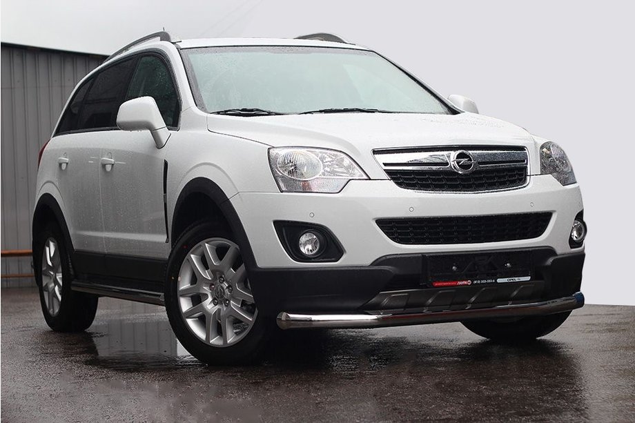 Opel Antara 2006–2017 Enkele buis (RVS) Image