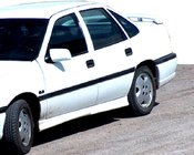 Opel Vectra A 1987–1995 Sport zijskirts (spuitklaar) foto 1