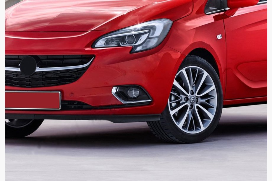 Opel Corsa E 2015–2019 Chroom mistlampomlijstingen (set 2 stuks, RVS) OmsaLine - Italiaans roestvrij staal Image