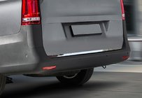 Mercedes Vito/V-klasse W447 2014– RVS sierstrip voor kofferklep foto 1
