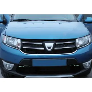 RVS grille sierstrips (set van 4) foto 1